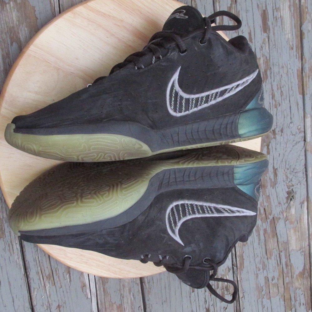 Nike LeBron XXI 21 Tahitian Shoes Mens 10.5 US Iridescent Basketball FB2238-001 - Picture 10 of 16